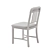 Emeco Navy Upholstered Chair: Classic Elegance with Modern Comfort 3D model small image 4