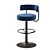 Stylish Jupiter Barstool 3D model small image 1