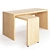 Versatile Ikea Malm Desk: Practical & Stylish 3D model small image 2