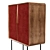 Red Hot Elegance: Ulivi Salotti Chantal Bar 3D model small image 2