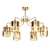 Elegant Crystal Chandelier 3D model small image 1