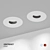 Invisible Glow: Modern LED Ceiling Light 3D model small image 1