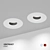 Invisible Glow: Modern LED Ceiling Light 3D model small image 3