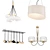 Modern Pendant Light Collection 3D model small image 1