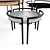 Carrasco Table: Elegant Iron & Marble Design 3D model small image 9