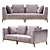 TANAGRA Canterville Sofa - Luxurious and Stylish 3D model small image 1
