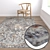 Luxury Rug Set: High-Quality Textures 3D model small image 5