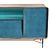 Chic Turquoise Sideboard 3D model small image 3