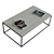 Niles Cement Coffee Table - Sleek and Durable 3D model small image 2