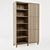 Besto 3-door Storage Cabinet - 120x42x202 cm 3D model small image 2