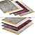 79" Spacious Carpet - Comfort & Style Combined 3D model small image 2