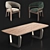 Modern Tecni Nova Armchair & Mesa Comedor 3D model small image 3