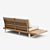 Outdoor Platform Loveseat 3D model small image 2