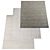 Elegant Texture Carpet Rug 3D model small image 1