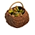 Pear Basket with Realistic 3D Model 3D model small image 2