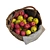 Photogrammetry Basket with Apples 3D model small image 10