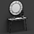 Modern Midford Console & Mirror 3D model small image 11