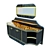 Exquisite Gold Lacquer Console 3D model small image 2