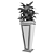 Modern Geometric Plant Vase 3D model small image 4