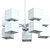 Elegant Ava Chandelier: Stunning Illumination 3D model small image 5