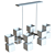 Elegant Ava Chandelier by Crate & Barrel 3D model small image 3