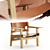 Stylish Spanish Chair: Fredericia's Finest 3D model small image 1