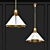 Modern Heritage Ceiling Light 3D model small image 1