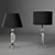 Elegant Pasiano Table Lamps 3D model small image 3