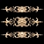 Elegant Classical Carved Trim 3D model small image 1