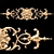 Elegant Classical Carved Trim 3D model small image 3