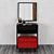 [Translation: Thank you for your purchase!]

IKEA Brimnes Dressing Table with Mirror and Ottoman 3D model small image 6