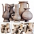 Ancient Clay Dishes - Rich in History 3D model small image 1