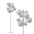 Elegant Eichholtz Tempo Floor Lamp 3D model small image 3