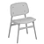 Soborg Chair: Elegant Wood Design 3D model small image 5