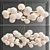 Elegant Mimosa Chandelier: Illuminate in Style 3D model small image 1