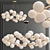 Elegant Mimosa Chandelier: Illuminate in Style 3D model small image 2