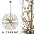 Dandelion Designer Chandelier 3D model small image 1