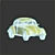 Classic VW Beetle 3D model small image 9