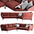 Hugo's Comfort Lux Corner Sofa 3D model small image 1