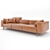 Scighera Ultra-Comfort Sofa 3D model small image 3