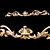 Elegant Carved Trim 3D model small image 5