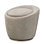 Smania Loren Pouf: Stylish and Versatile Addition to Any Space 3D model small image 2