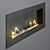 Zefire Bio Fireplace - Sleek and Stylish 3D model small image 4