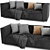 Modern BoConcept Carmo Sofa 3D model small image 2