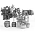 Ficus Set: 3D Models with Textures 3D model small image 5