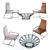 Modern Doimo Lounge Chair Vogue 3D model small image 1