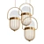 Modern Glass Pendant Light 3D model small image 1