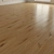 Natural Wood Laminate Flooring 3D model small image 2