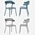 Sleek Plastic Arm Chair: Hangon Excellence 3D model small image 3