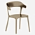 Sleek Plastic Arm Chair: Hangon Excellence 3D model small image 5